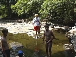 Luke ventures into the tempting waters at Cowgill